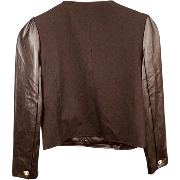 Central Park West Parker Leather Jacket - Picture 9 of 12